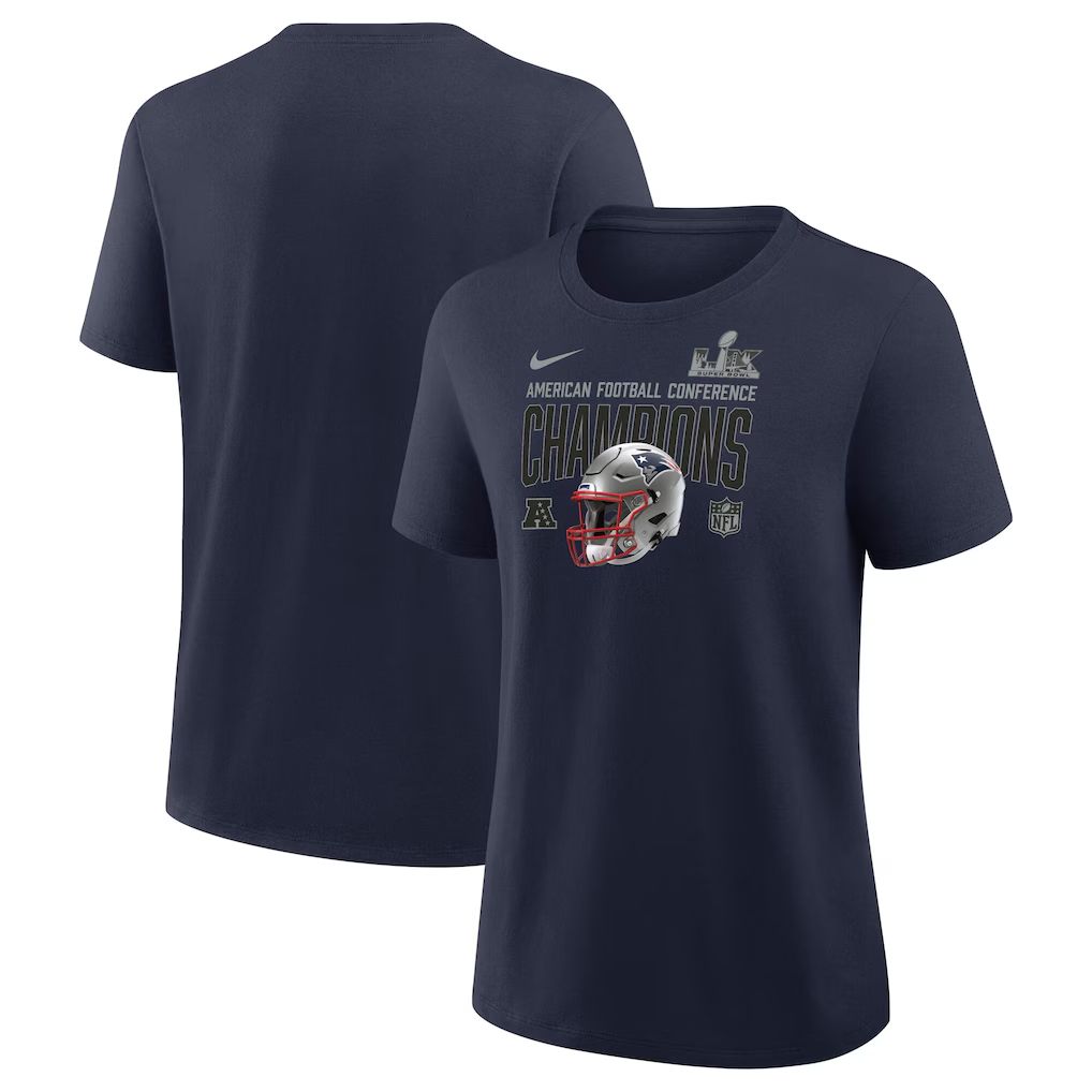 Men 2026 NFL New England Patriots T-shirt blue 014